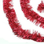 Refela Glittery Garland, 13 cm - Red