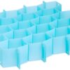 MT Plastic Drawer Organizer, 30x20 cm - Turquoise