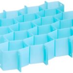 MT Plastic Drawer Organizer, 30x20 cm - Turquoise
