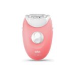 Braun Silk epil 3 Smartlight Massage Epilator, Flamingo Pink/White