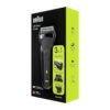 Braun Series 3 300s Electric Shaver With 3 Flexible Blades - Black - Image 3