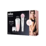 Silk-epil beauty set 5 5/885 bs wet & dry epilator with 3 extras including braun facespa