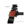 ⁦Rush Brush M2 Plus5 Crimper Bronze 5Titanium Barrels, Ionic, 230C⁩ - الصورة ⁦3⁩