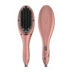 Rush Brush -S3 Hair Straightener Brush-Rose Gold