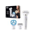 Braun SES 9010 3D Epilator with 5 extras & pouch